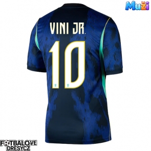 Brazílie Vinicius Junior #10 Venkovní Dres MS 2026 Krátký Rukáv